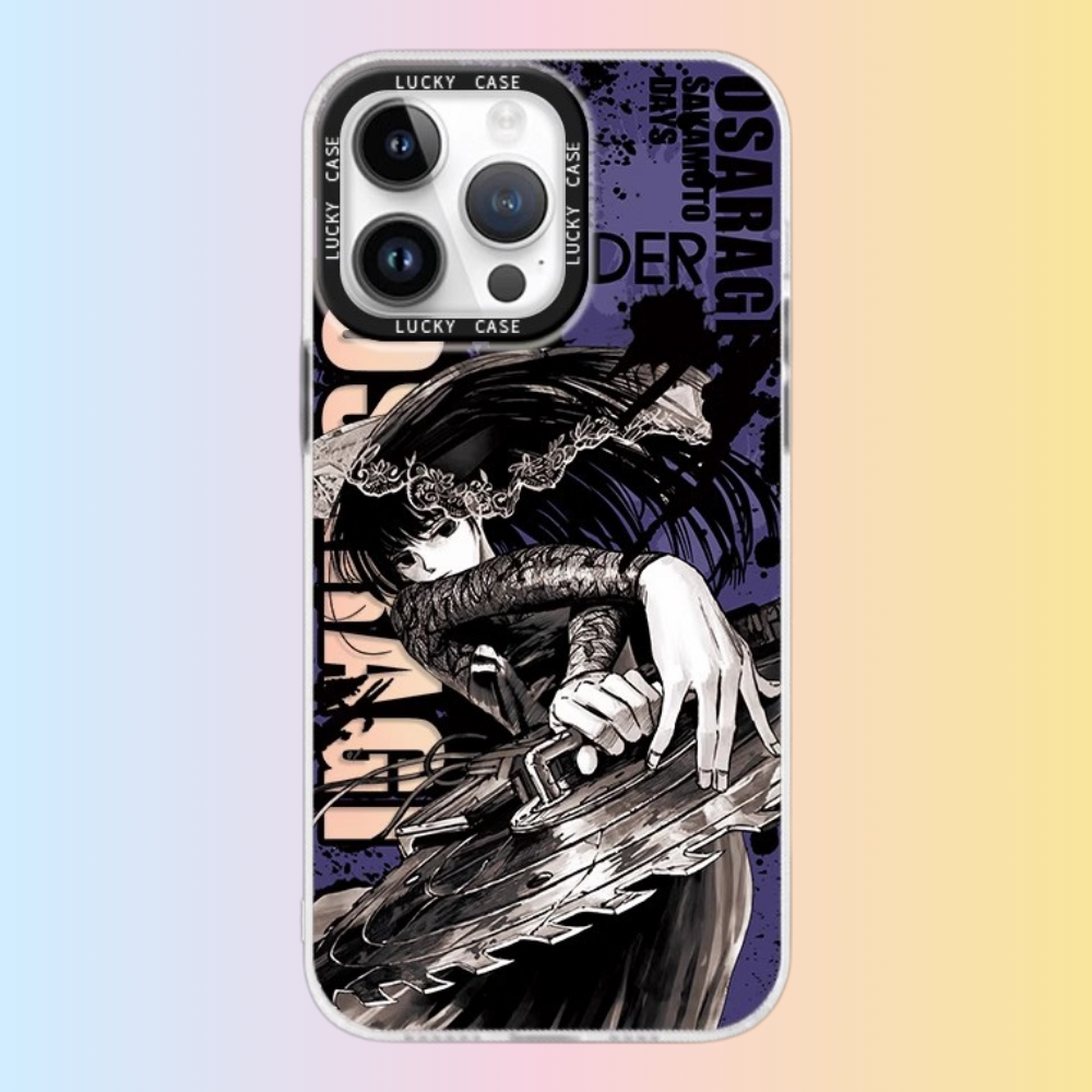 坂田日常極光鐳射防摔手機殼-GOODTOYSTUDIO