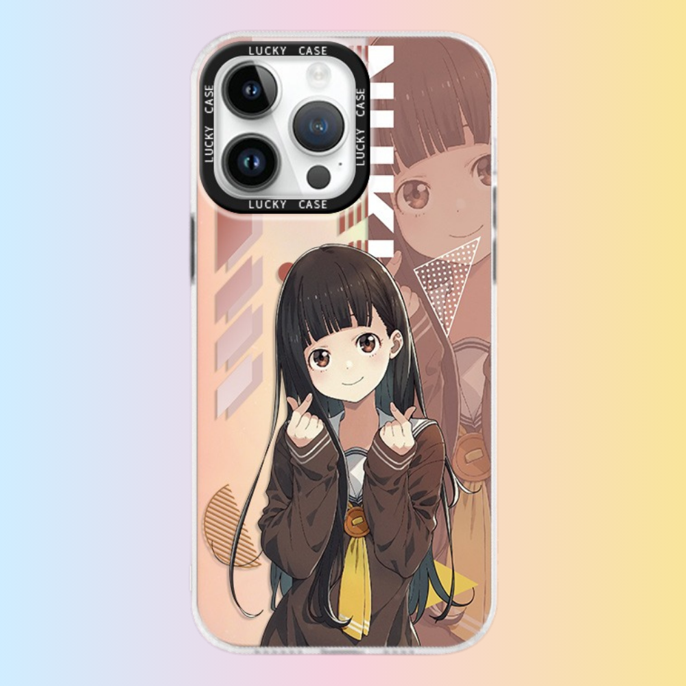 敗北女角太多了極光鐳射防摔手機殼-GOODTOYSTUDIO