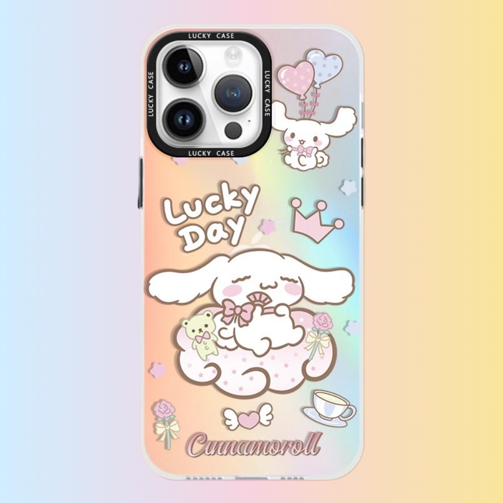 三麗鷗極光鐳射防摔手機殼-GOODTOYSTUDIO