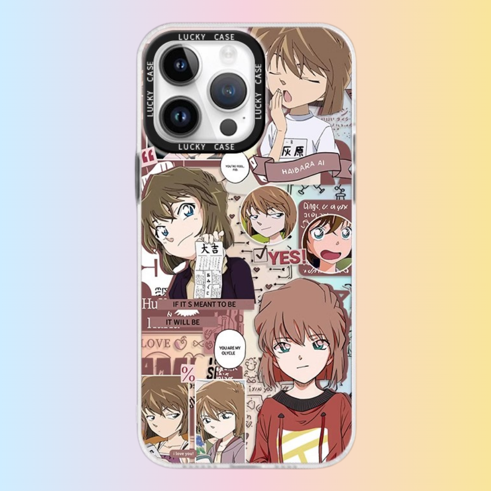 名偵探柯南極光鐳射防摔手機殼-GOODTOYSTUDIO