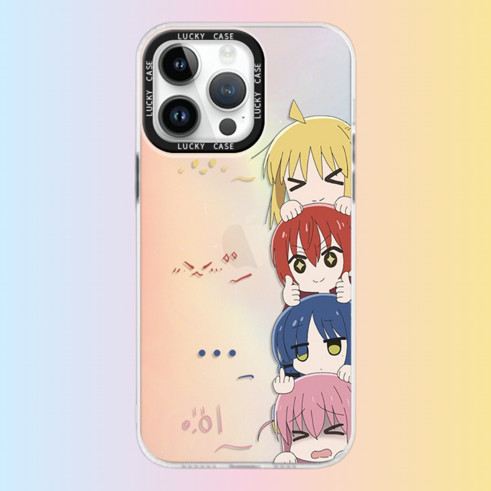 孤獨搖滾極光鐳射防摔手機殼-GOODTOYSTUDIO