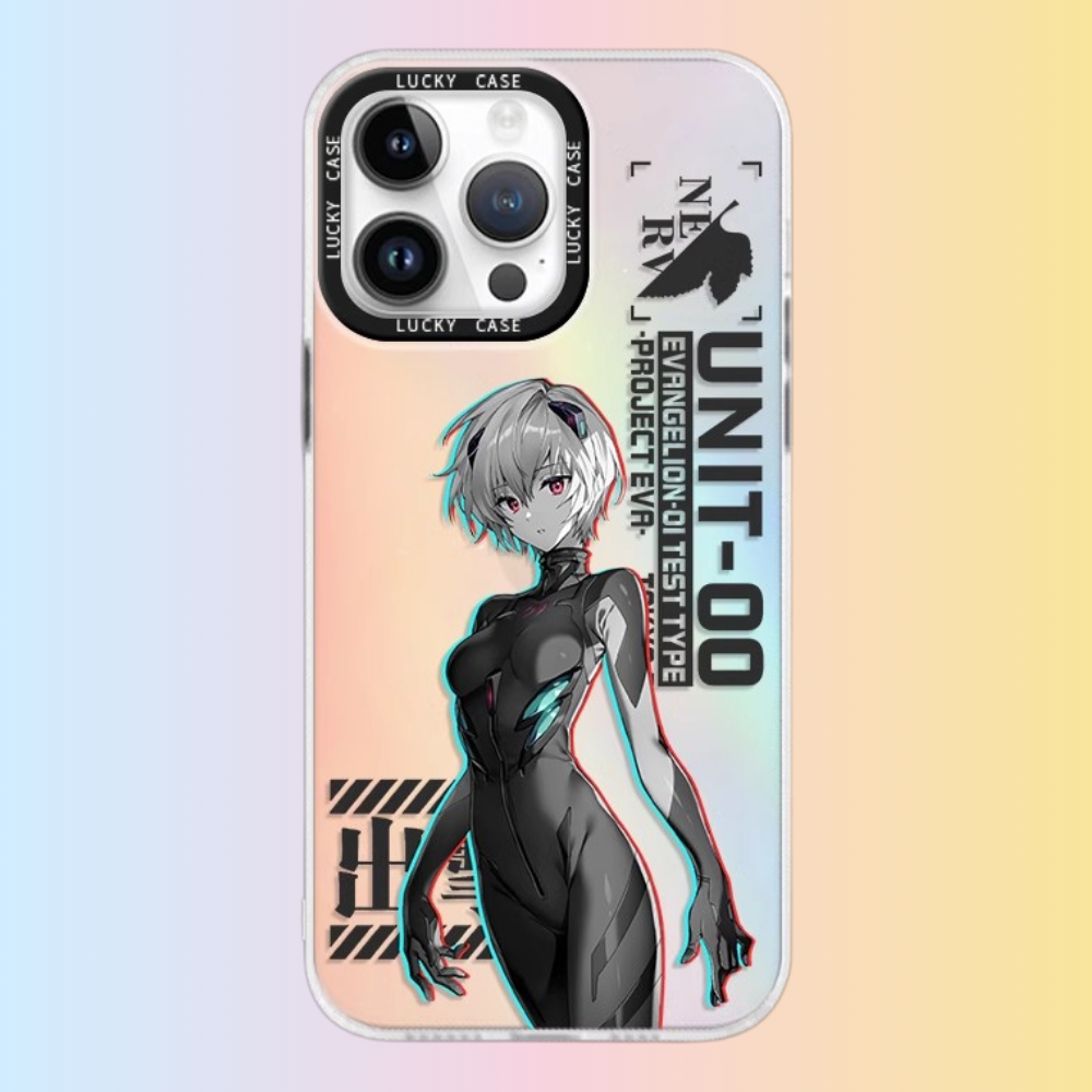 EVA新世紀福音戰士極光鐳射防摔手機殼-GOODTOYSTUDIO