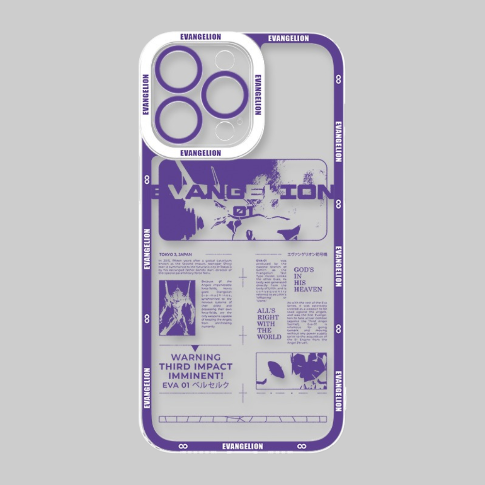 新世紀福音戰士天使眼透明防摔軟殼-ZUIHANG SHOP