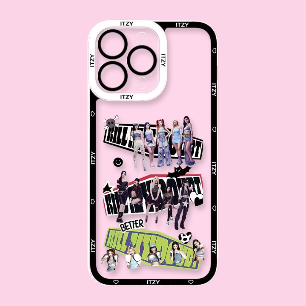 ITZY天使眼透明防摔軟殼-GOODTOYSTUDIO