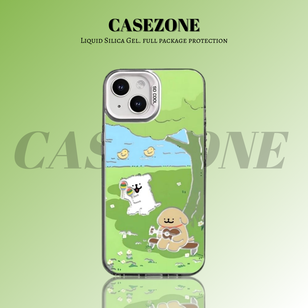 【大集合1.0】動漫彩銀防摔手機殼-GOODTOYSTUDIO