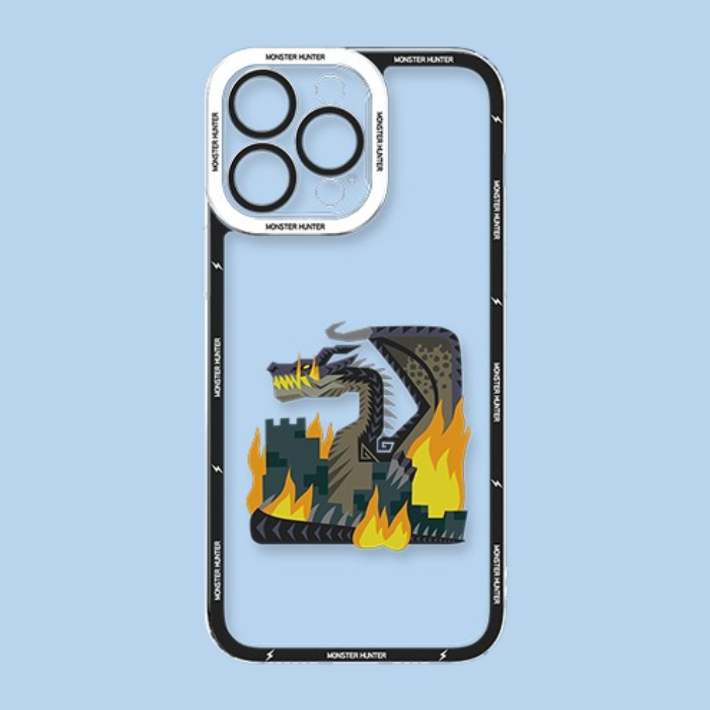 魔物獵人天使眼透明防摔軟殼-ZUIHANG SHOP