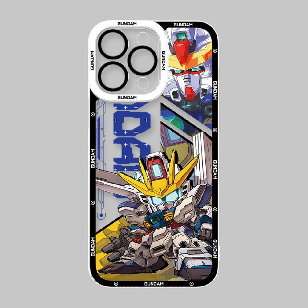 機動戰士鋼彈全武裝鋼彈 X Q版天使眼透明手機殼