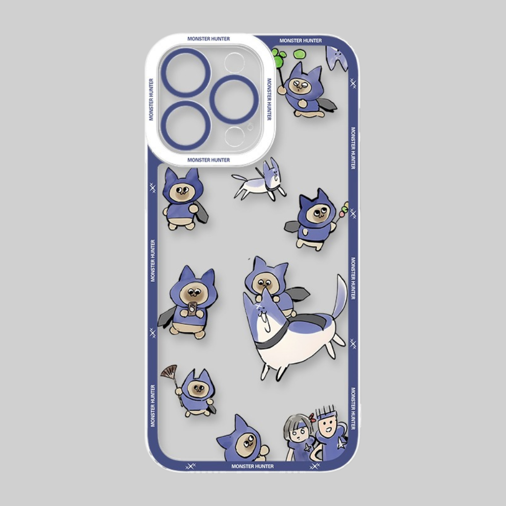 魔物獵人天使眼透明防摔軟殼-ZUIHANG SHOP