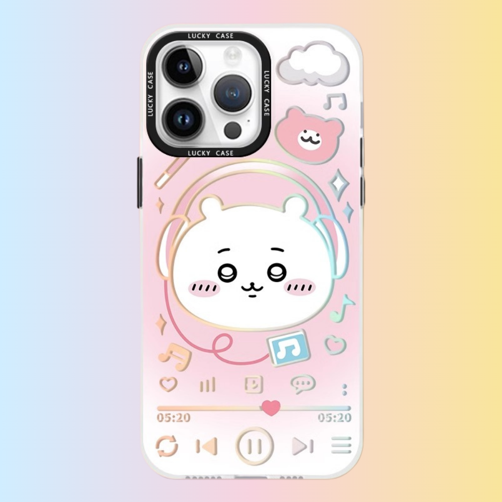 Chiikawa極光鐳射防摔手機殼-GOODTOYSTUDIO