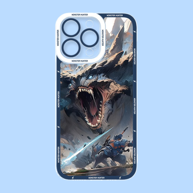 魔物獵人天使眼透明防摔軟殼-ZUIHANG SHOP