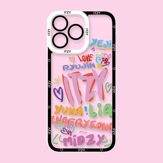 ITZY天使眼透明防摔軟殼-GOODTOYSTUDIO