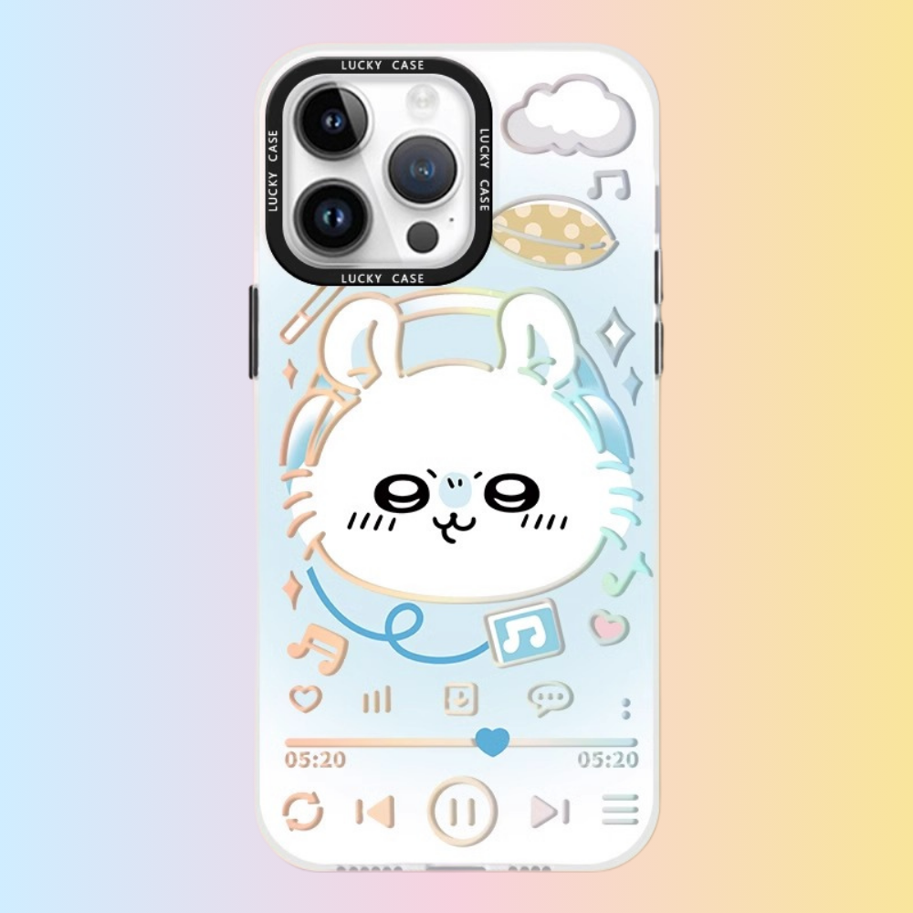 Chiikawa極光鐳射防摔手機殼-GOODTOYSTUDIO