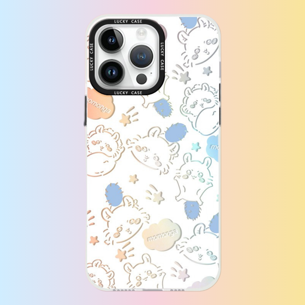 Chiikawa極光鐳射防摔手機殼-GOODTOYSTUDIO