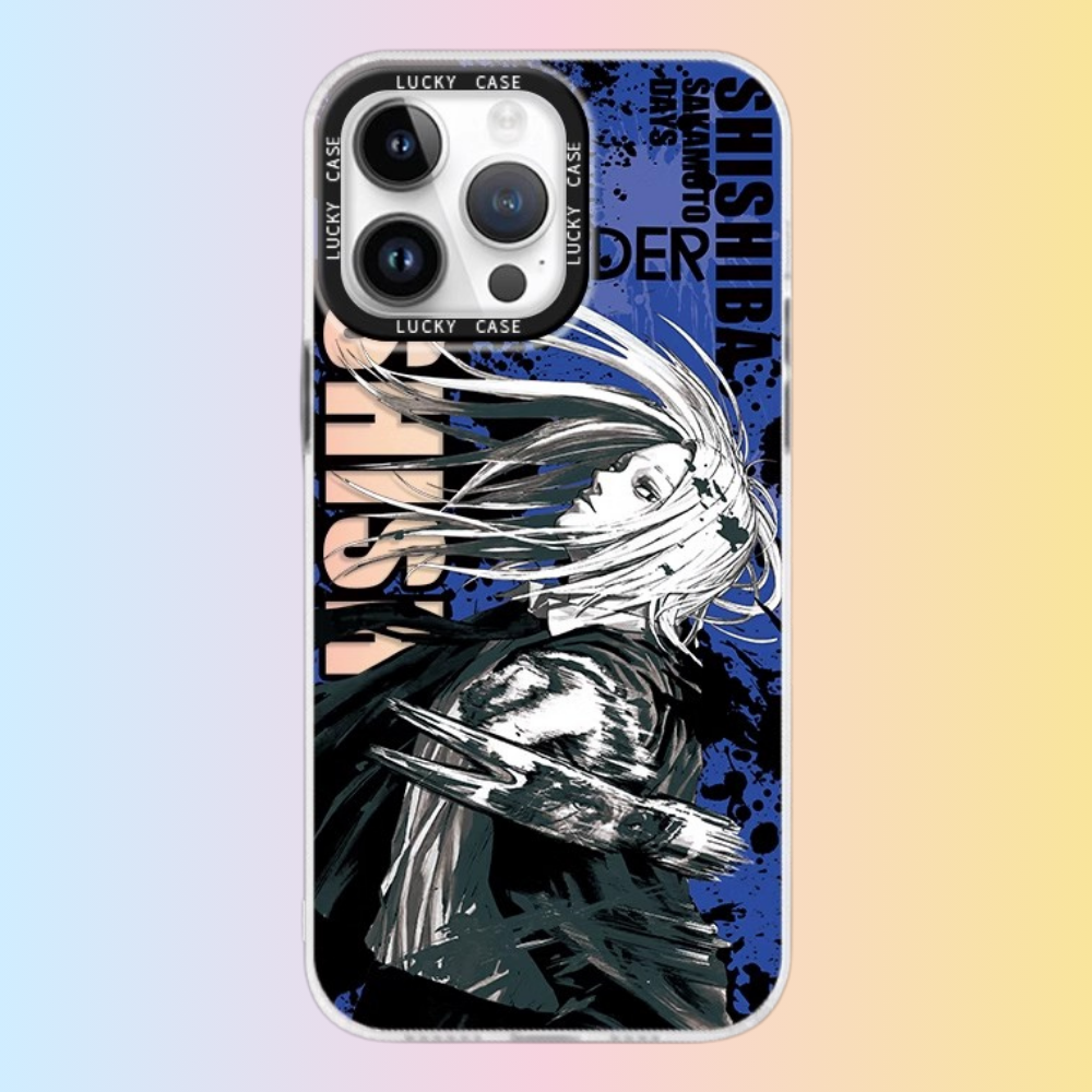 坂田日常極光鐳射防摔手機殼-GOODTOYSTUDIO