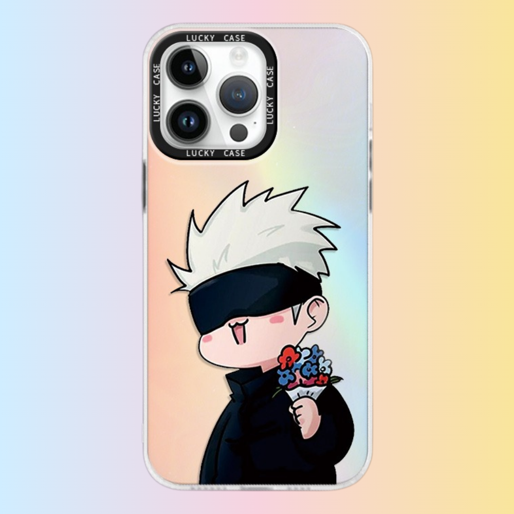 咒術迴戰極光鐳射防摔手機殼-GOODTOYSTUDIO