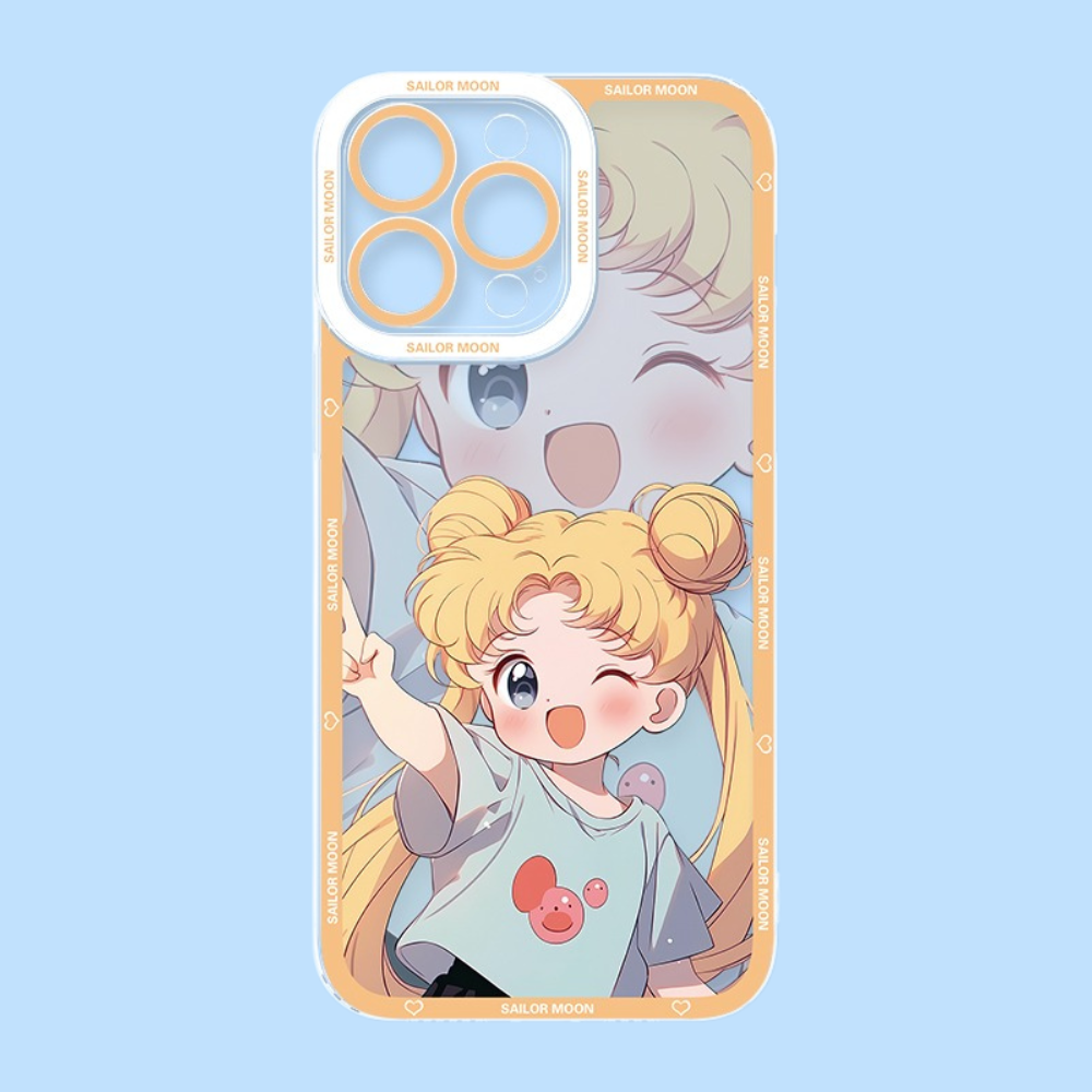 美少女戰士天使眼透明防摔軟殼