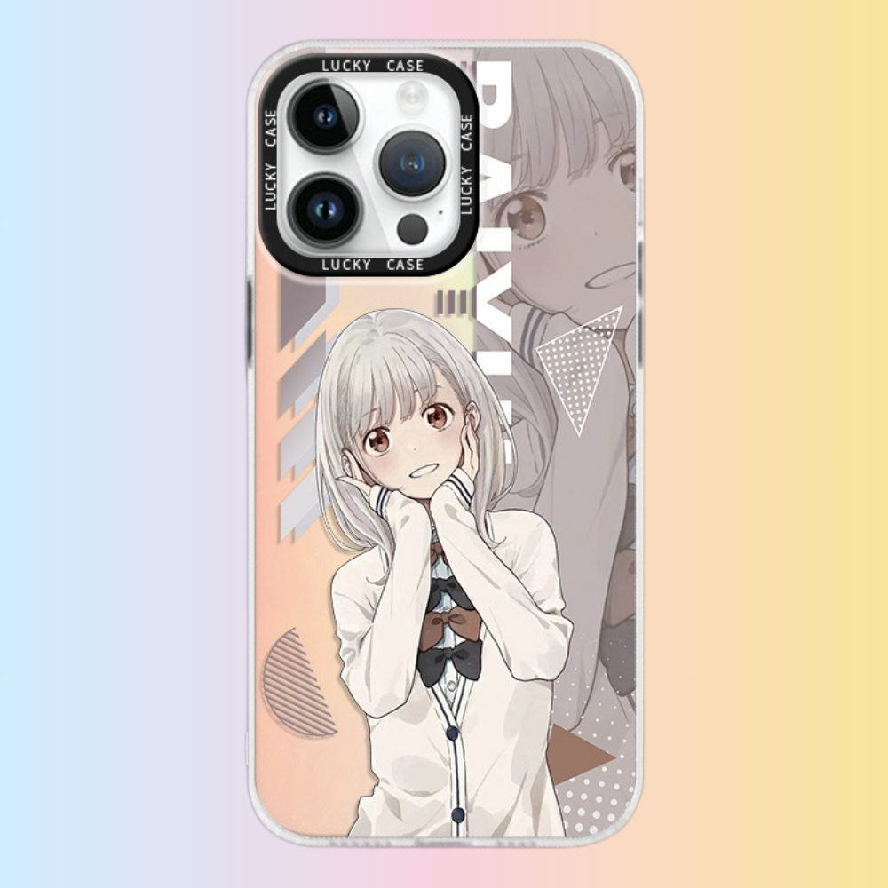 敗北女角太多了極光鐳射防摔手機殼-GOODTOYSTUDIO