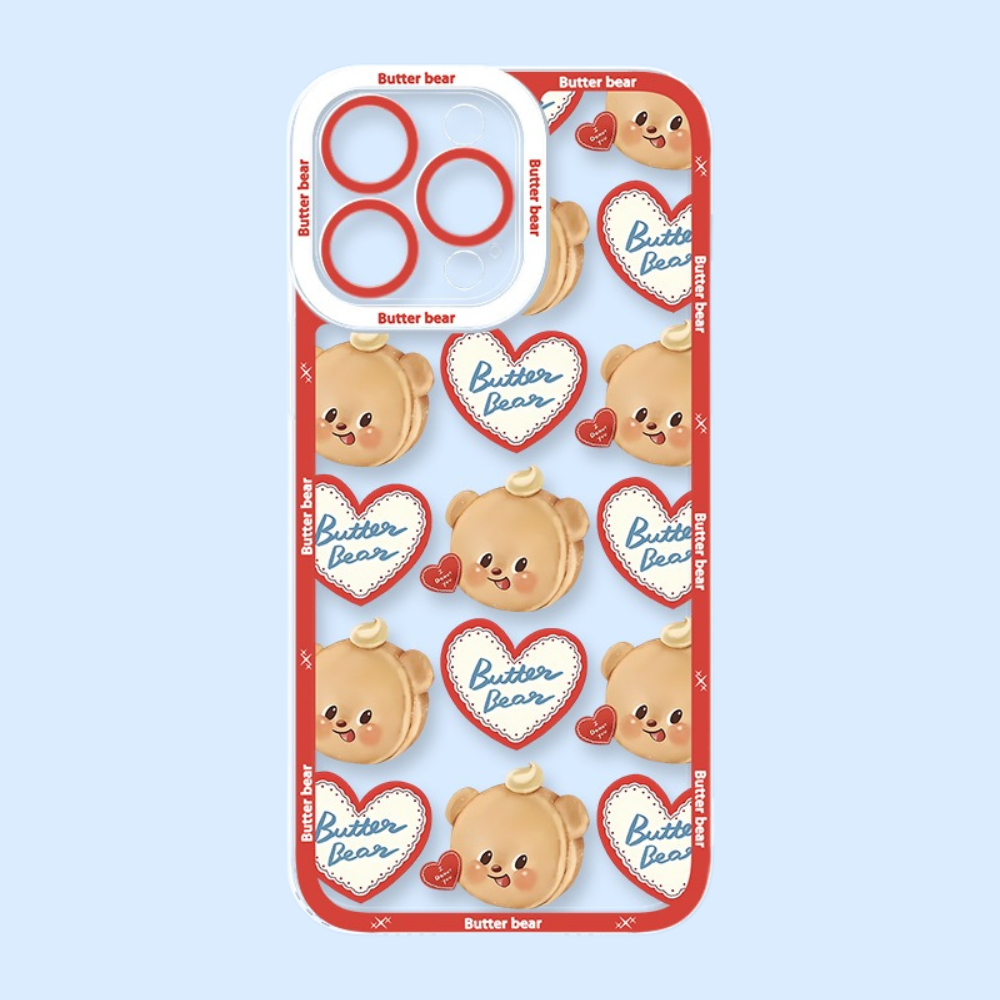 黃油小熊透明防摔軟殼-GOODTOYSTUDIO