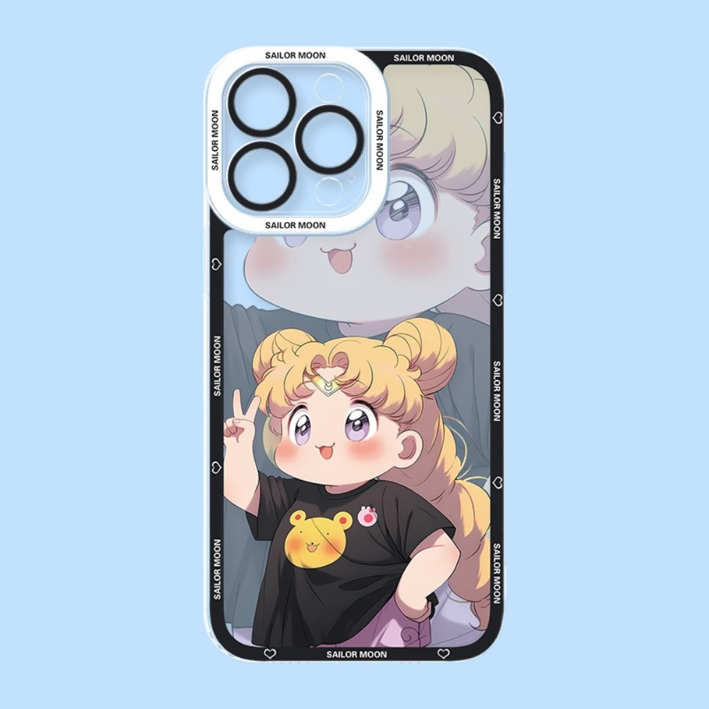 美少女戰士天使眼透明防摔軟殼