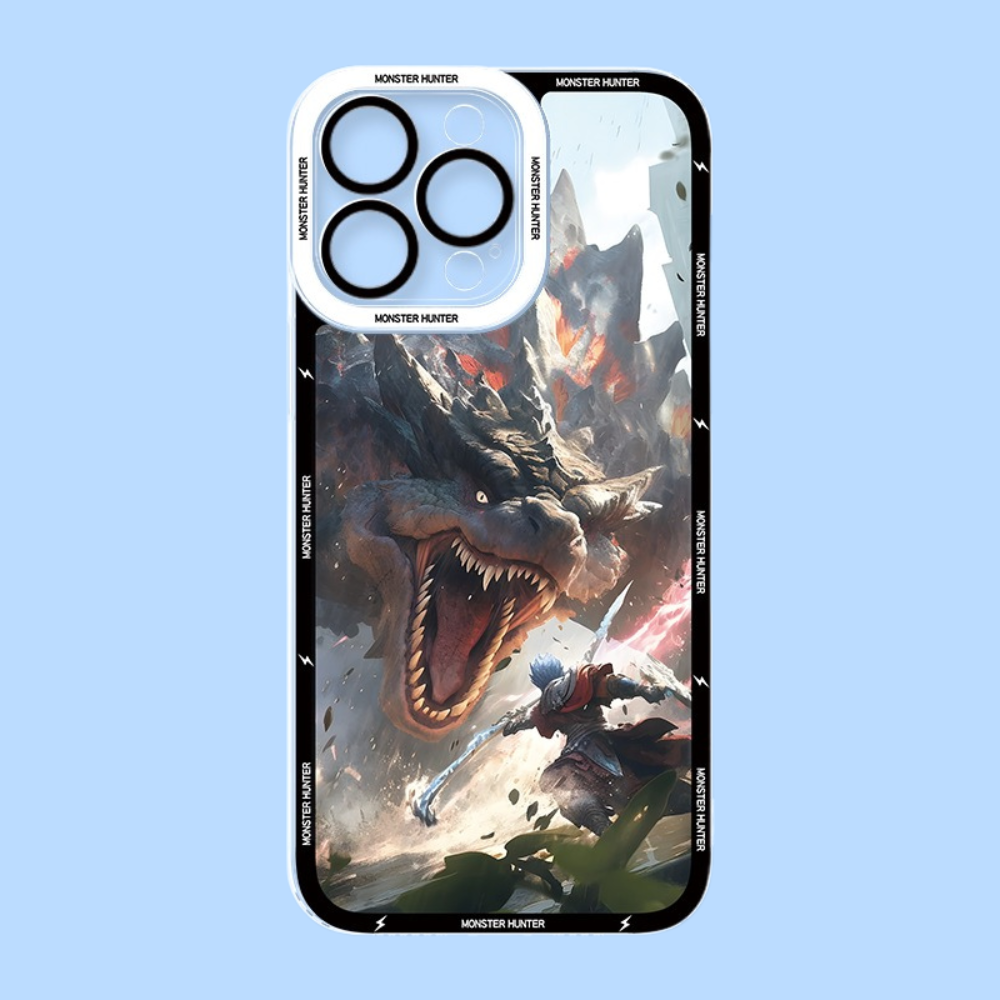 魔物獵人天使眼透明防摔軟殼-ZUIHANG SHOP