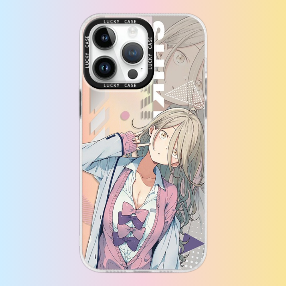 敗北女角太多了極光鐳射防摔手機殼-GOODTOYSTUDIO