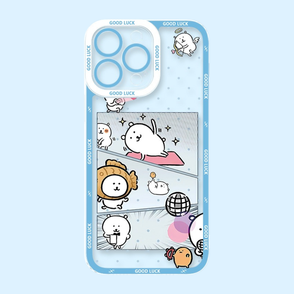 Chiikawa天使眼透明防摔軟殼