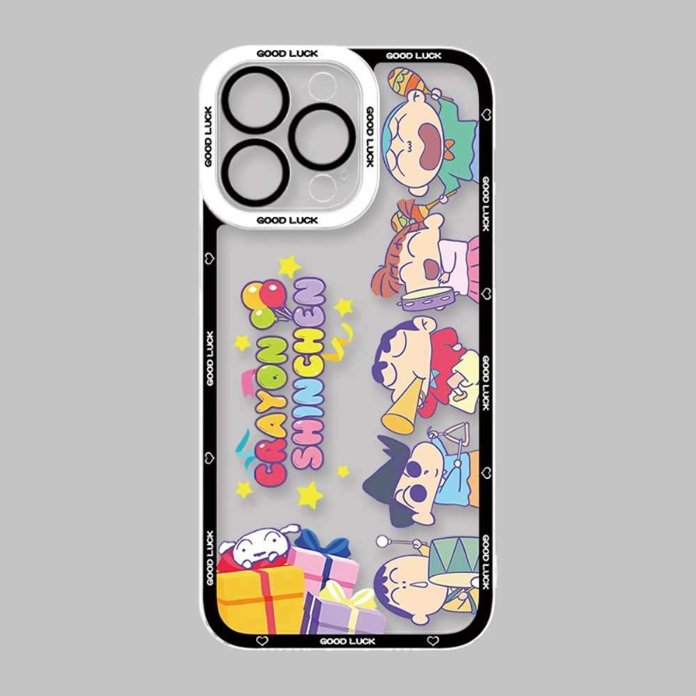 蠟筆小新透明防摔軟殼-GOODTOYSTUDIO