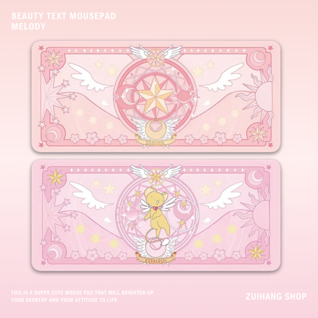 魔卡少女櫻 主題桌墊 布質滑鼠墊-GOODTOYSTUDIO