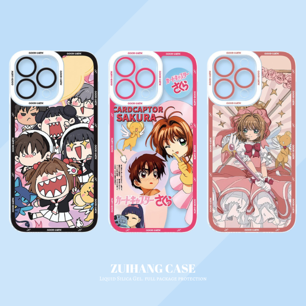 魔卡少女櫻天使眼透明防摔軟殼