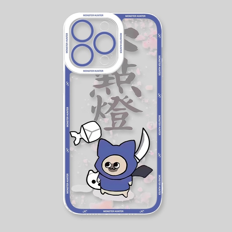 魔物獵人天使眼透明防摔軟殼-ZUIHANG SHOP