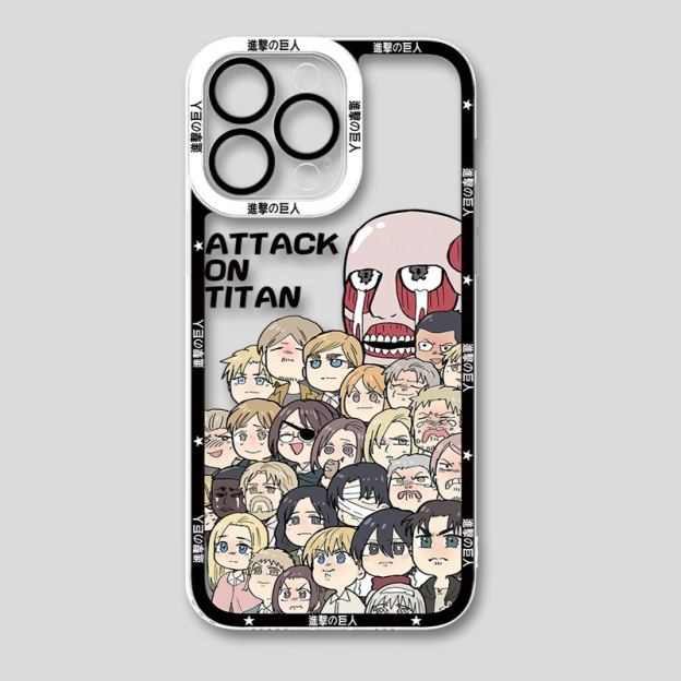 進擊的巨人天使眼透明防摔軟殼