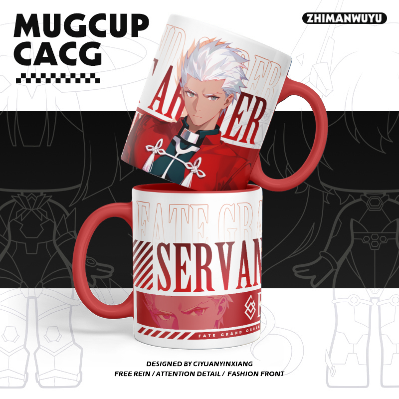 Fate系列 同人周邊陶瓷馬克杯