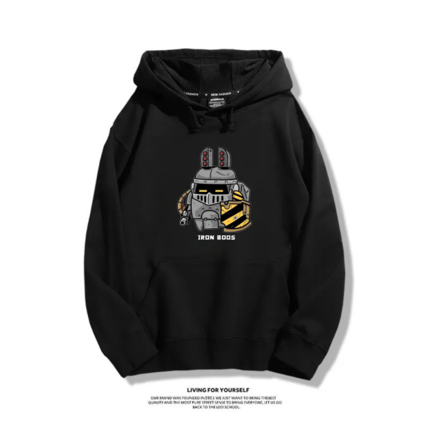 絕區零邦布x戰錘40K 秋冬新款 親子情侶裝連帽衛衣