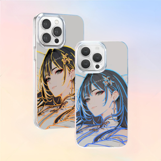 鳴潮極光金漸變防摔手機殼