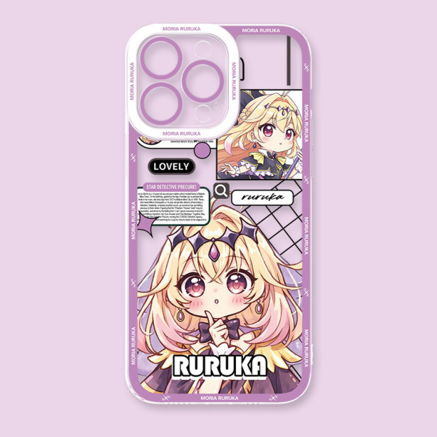 名偵探光之美少女天使眼透明防摔軟殼