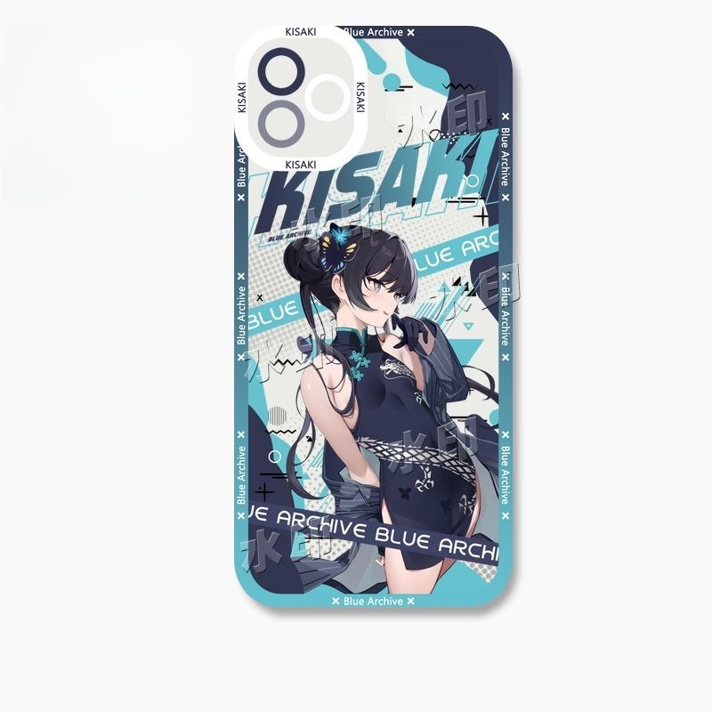 蔚藍檔案龍華妃咲 天使眼透明防摔軟殼