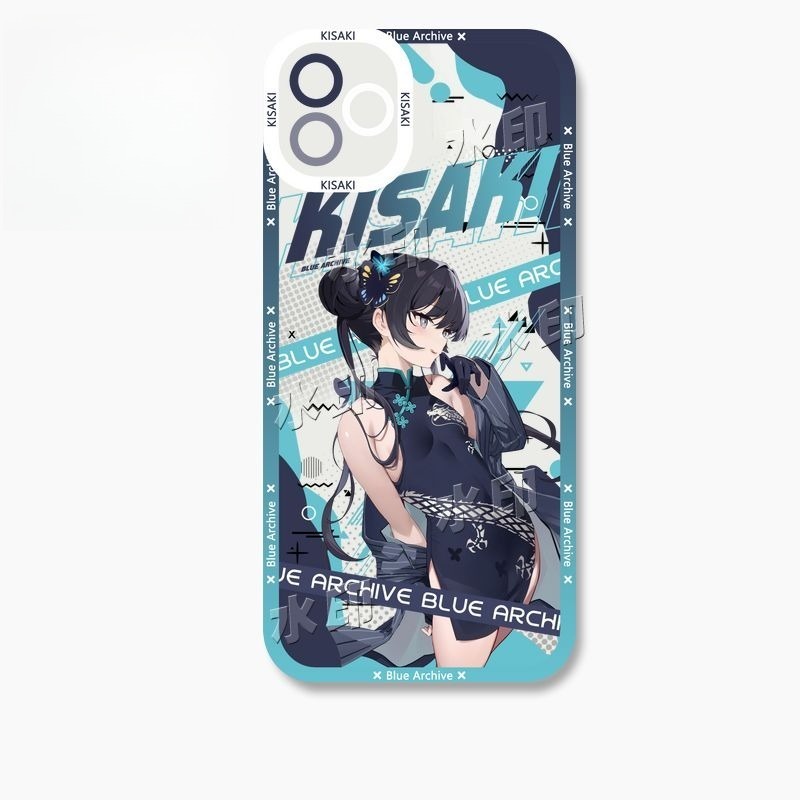 蔚藍檔案龍華妃咲 天使眼透明防摔軟殼