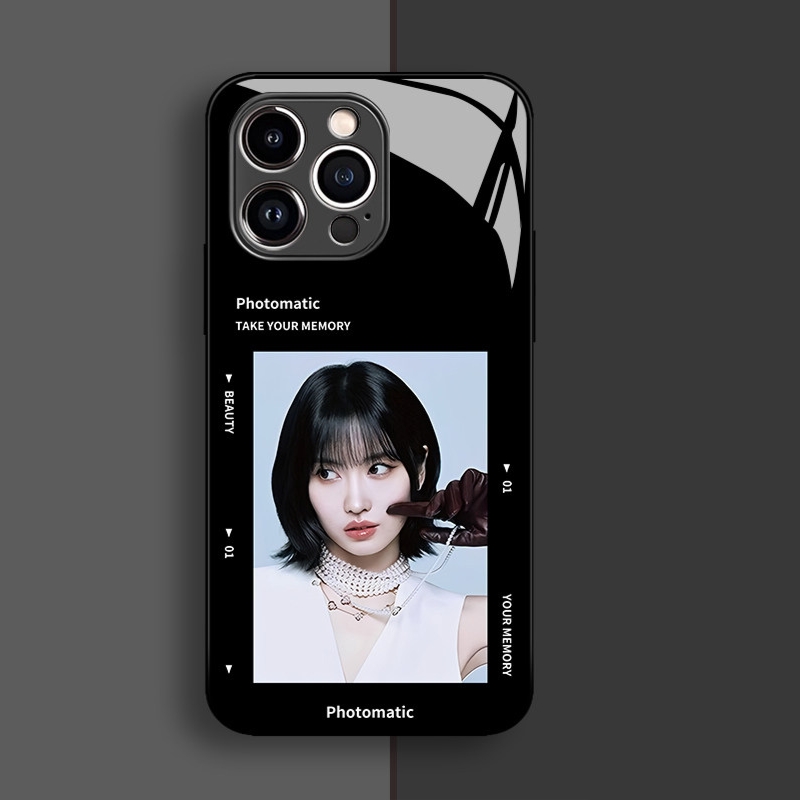 TWICE 高清鋼化玻璃手機殼
