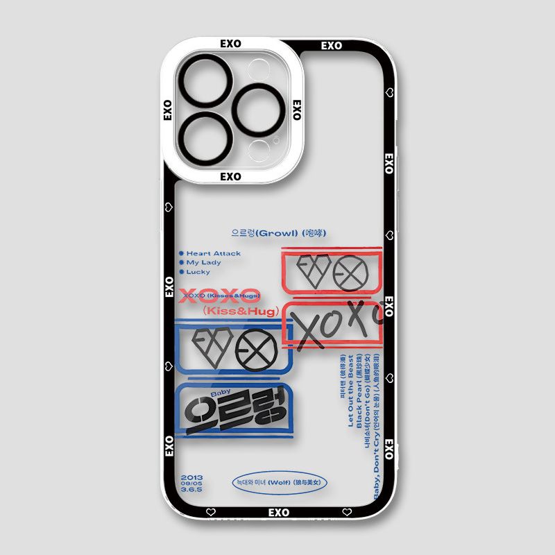 EXO 天使眼透明手機殼