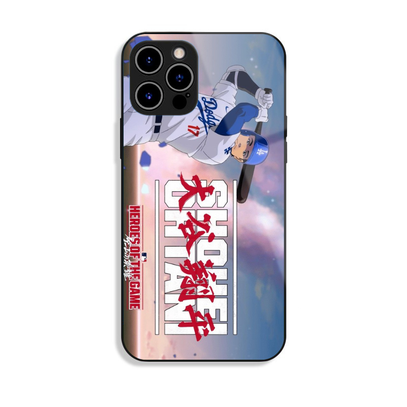 大谷翔平高清鋼化玻璃手機殼