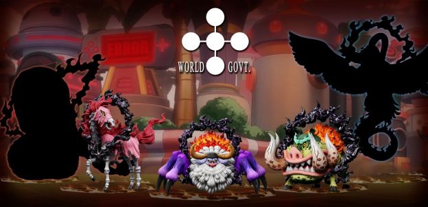 【預購】A+研究所 未來島企劃 五老星 沃丘利聖 封豨形態