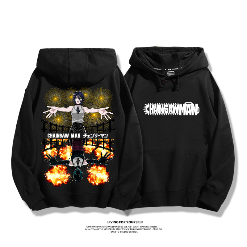 鏈鋸人 2025秋冬新款 親子情侶男女連帽衛衣-ZUIHANG SHOP