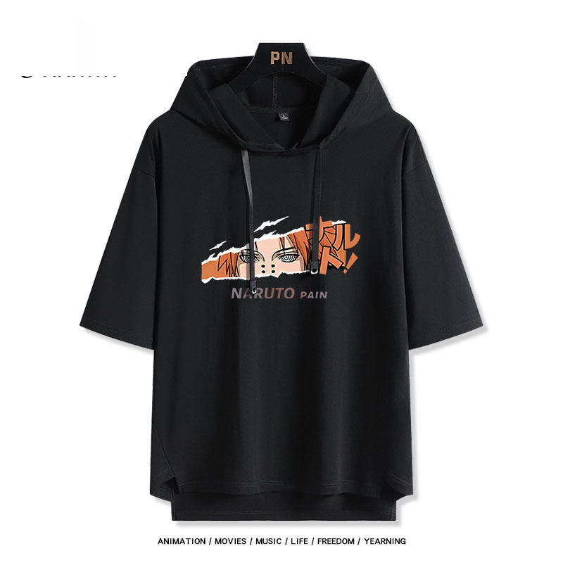 火影忍者 連帽短袖T恤-GOODTOYSTUDIO