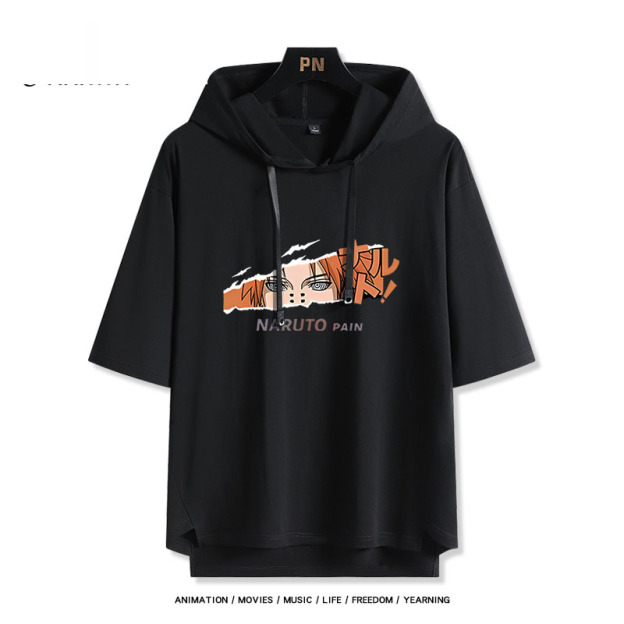 火影忍者 連帽短袖T恤-GOODTOYSTUDIO