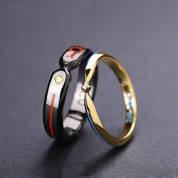 Fate/stay night:吾王Saber 阿爾托莉雅戒指動漫周邊 原創手作指環