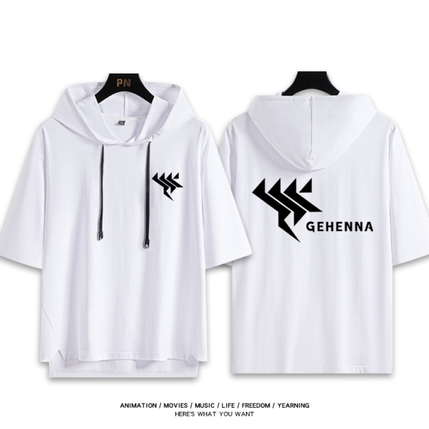 蔚藍檔案 鬼方佳代子 連帽短袖T恤-GOODTOYSTUDIO