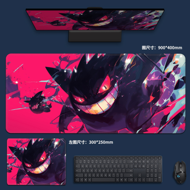 寶可夢系列 主題桌墊 布質滑鼠墊-GOODTOYSTUDIO