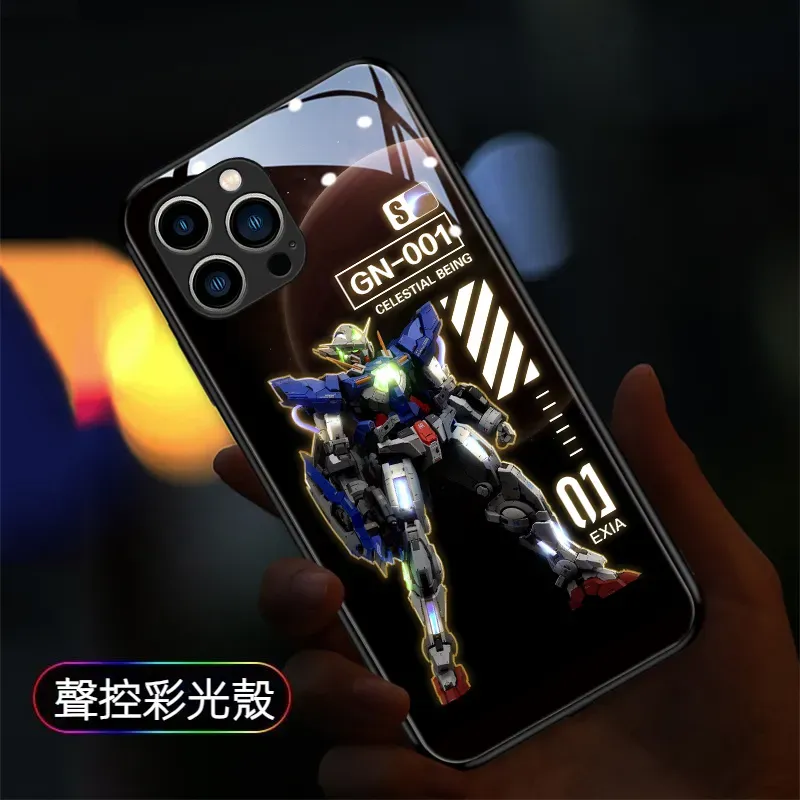 機動戰士鋼彈來電閃智能發光手機殼