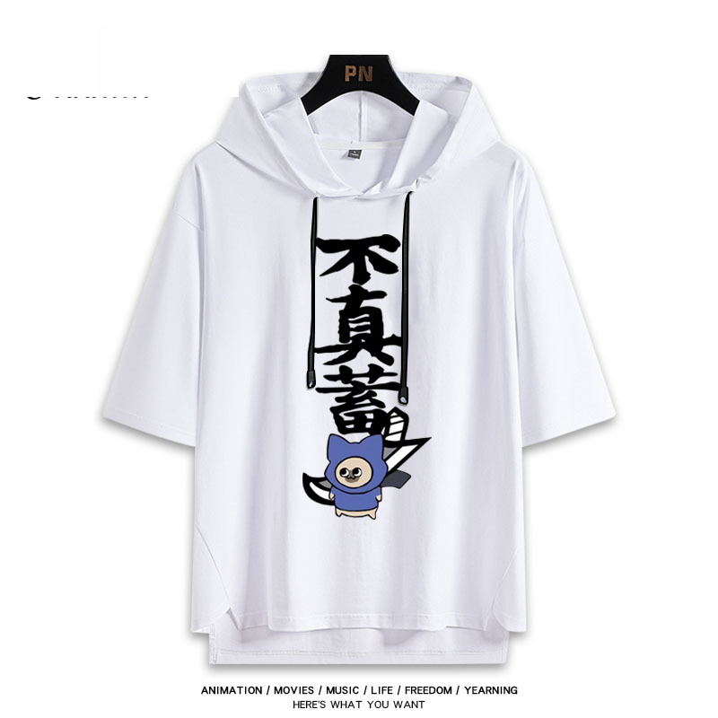 魔物獵人 艾露貓 連帽短袖T恤-GOODTOYSTUDIO