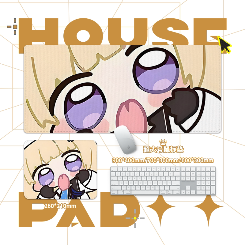 鳴潮搞怪可愛菲比滑鼠墊